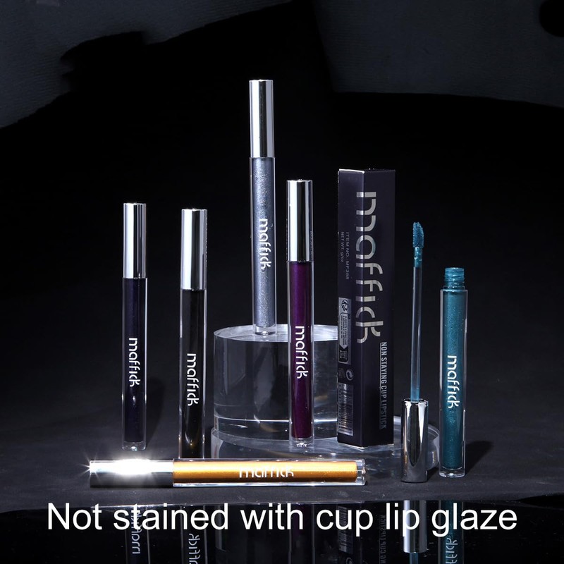 MAFFICK de Maquillaje Brillante, Brillo Labial y Sombra de Ojos