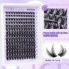 ALICE Lash Clusters Wispy Eyelash Clusters 10-18mm 168pcs Cluster Eyelash