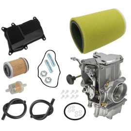 Caltric Brand New Air Filter And Carburetor Kit For Yamaha Terra PRO 350 YFP350 1988