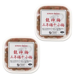 Ryujin Plum, Sannen Umeboshi (Koume) (5.3 oz (150 g) x 2 pieces, JAN Code: 4932828019765