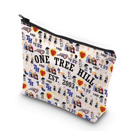 Basketball TV Show Themed Gift OTH Fans Merh Gift Zipper Pouch Makeup Bag (Tree Hill 2003 CA)