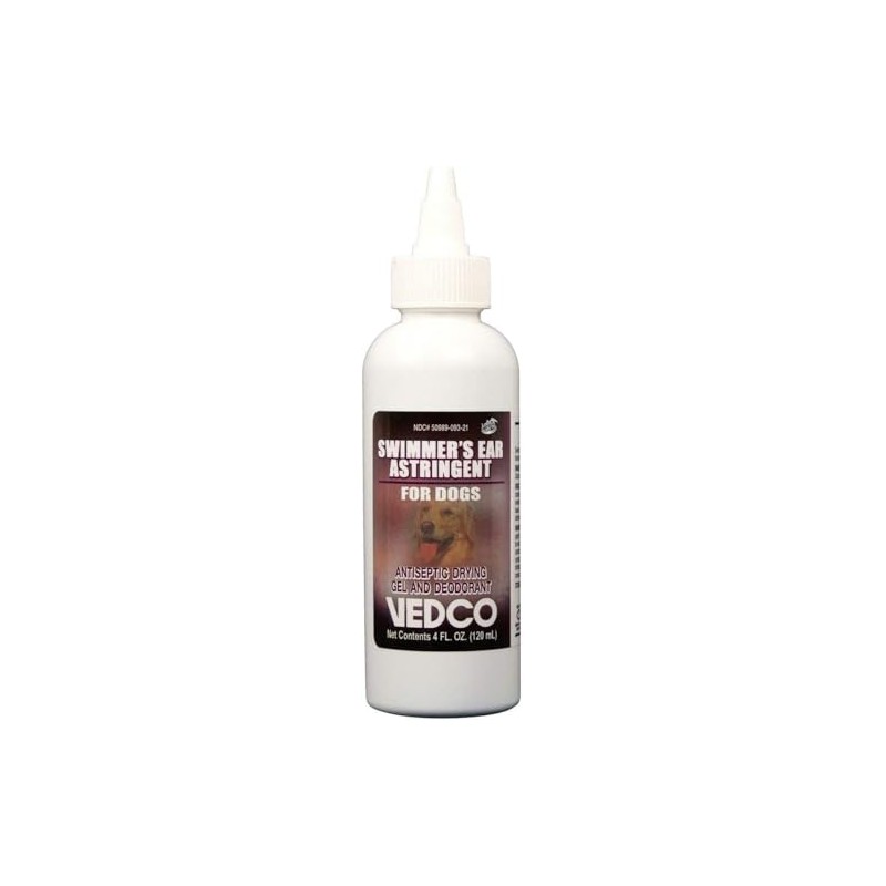 Vedco Swimmer's Ear Astringent for Dogs 4oz.