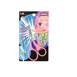 KQ-0977 Q・E・C クシ付きマユハサミ ピンク
