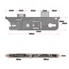 Fuhr 856 Replacement Door Lock Gearbox Centre Case 35mm Backset