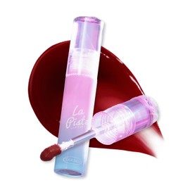 DEARMAY LA PISTE LIP TINT LP02 Fancy 0.14 oz. long lasting lip stain with glossy finish and lightweight texture, non sticky, hydrating formula with no flaking and glassy vivid tint, korean makeup