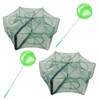 HunterBee Trampa de cebo plegable para cangrejo cangrejo cangrejo peces