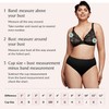 Full Figure Plus Size Custom Control Sports Bra Wirefree #1166