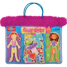 Bendon TS Shure Daisy Girls 40-Piece Wooden Magnetic Dress Up Doll 50463