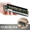 East top Harmonica Blues Harmonica 13 Holes Gateri Jazz Expert