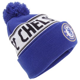 Chelsea Text Cuff Knitted Hat - Multi-Colour