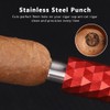 Phoelux Cigar Punch Multitool 4-in-1 Cigar Draw Enhancer Tool, Twin