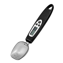 Digital Kitchen Scales with Measuring Spoon, Spoon Scales with Dosing Spoon, 30 ml, up to 300 g