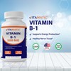 Vitamatic Vitamin B1 500mg as Thiamin - Helps Maintain a