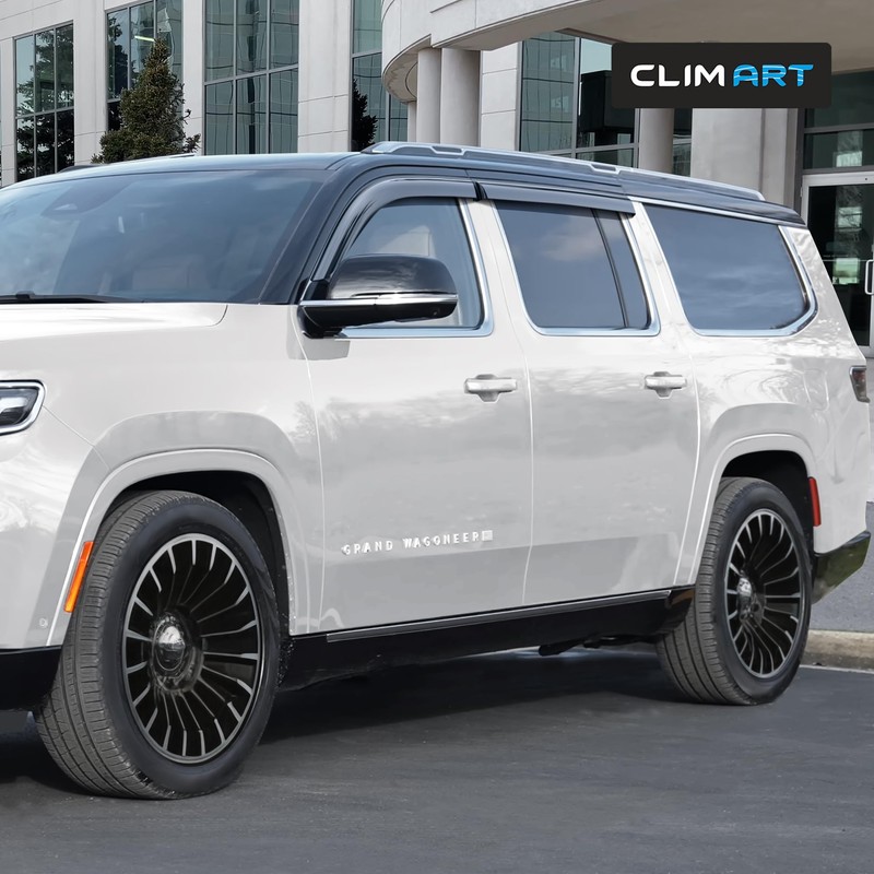 CLIM ART Incredibly Durable Rain Guards for Jeep Grand Wagoneer