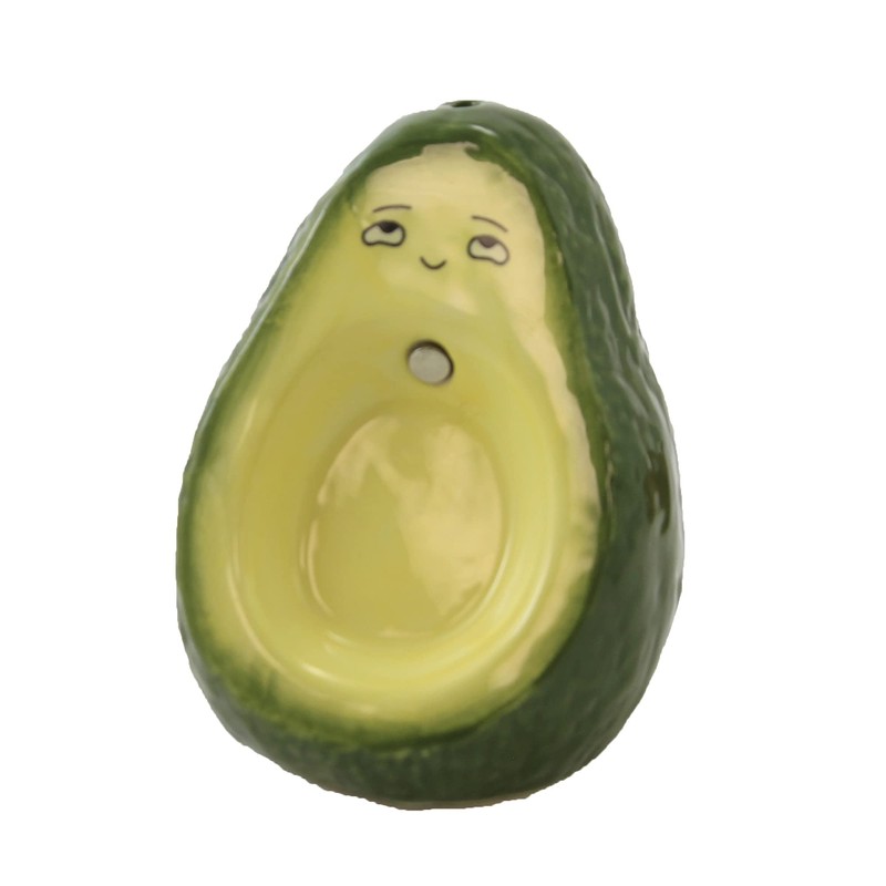 One Hundred 80 Degrees Avocado Novelty Collectible Salt and Pepper