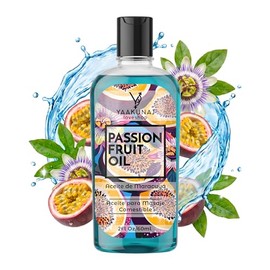 Aceite Para Masajes Corporal Aroma Maracuyá 60 ml - Yaakunaj Loveshop - Passion Fruit Oil - Hidratante - Textura Ligera - Uso Corporal - Masaje Relaja