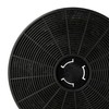 vhbw Aktivkohlefilter kompatibel mit Respekta CH99040-60W, CH99040-90S, CH99040-90W Dunstabzugshaube -