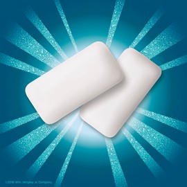 ECLIPSE Peppermint Sugar-Free Chewing Gum - 8 Packs, 18-Count Each Gum Packs