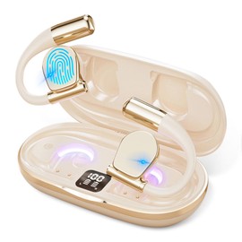 GuDoQi AI Language Translation Earbuds, Real-Time 144 Languages& Accents Headphones Translator, Wireless Bluetooth Earbuds Works with iOS& Android for Travel Business Study Meeting, Skin Colour