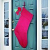 Holiday Time 36inch Christmas Pink Jumbo Knit Stocking