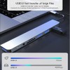 Frafuo USB C HUB-USB C Adapter 8 in 1 USB