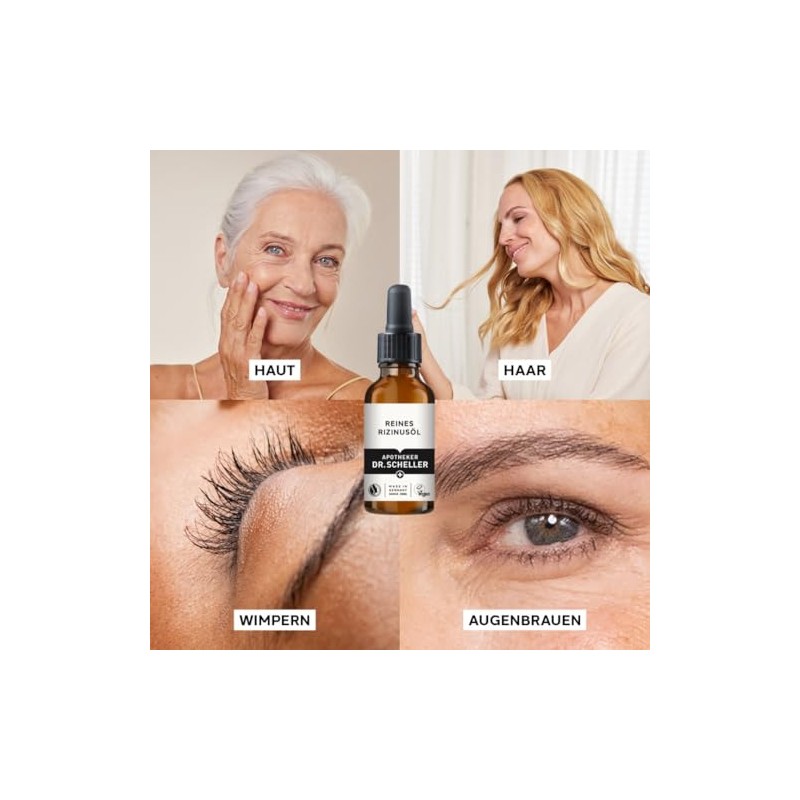 Pharmacist Dr. Scheller Pure Castor Oil, 30 ml