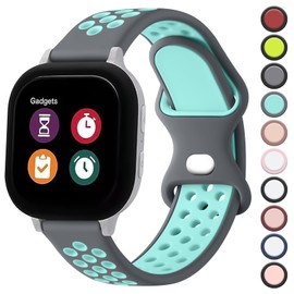 Meliya Silicone Bands for Gizmo & Gabb Watch 3/2/1 - 20mm Breathable Waterproof Sport Watch Bands