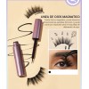 Pestañas Magnéticas Maquillajes Reutilizable Super Suave 8x1