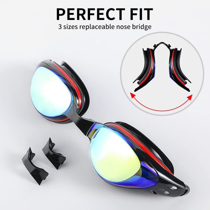 AIKOTOO Shortsighted Swimming Goggles