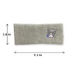 Sanrio Kuromi Flor Fabric Embroidered Headband for Women Face Wash