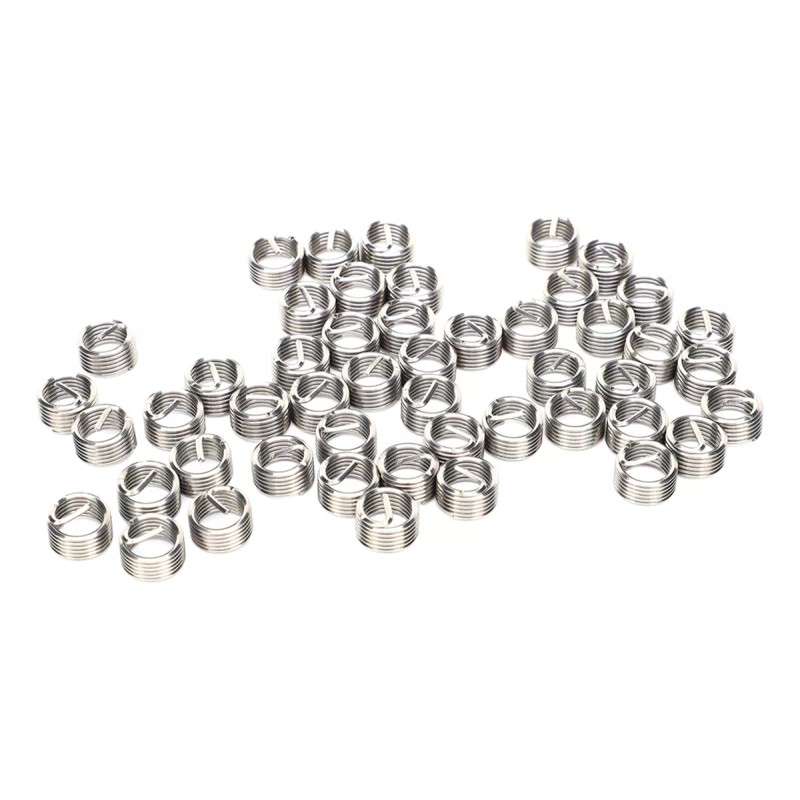 Generic Insertos Rosca 50 Piezas Tuerca Macho Hembra M10x1.25 1d