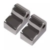 ZXMT Chrome Tour Pack Pak Trunk Lid Hinges Latch For