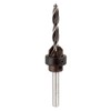 kwb 3mm Wood Spiral Drill Bit with Countersink and Depth