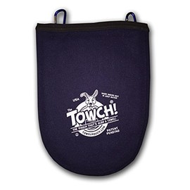Towch® Disc Golf Towel Pouch - 3 to 5 Disc Bag - Choice of 11 Colors - (Nautical Navy)