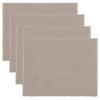 LINUM Plain Pack of 4 Placemats for Dining Table 35
