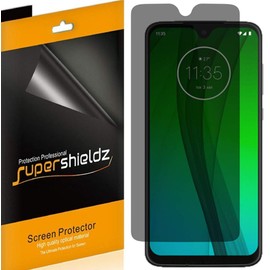 Supershieldz (2 Pack) (Privacy) Anti Spy Screen Protector Shield Designed for Motorola (Moto G7)