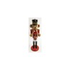 Santa's Workshop 14" Teddy Bear Drummer Nutcracker