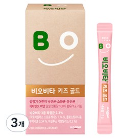 Biovita Kids Gold Lactic Acid Bacteria 30p, 60g, 3 pieces / 비오비타 키즈 골드 유산균 30p, 60g, 3개