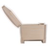 Wooden Storage Chest with Curved Hinged Lid | 20 x