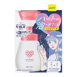 Foam Stamp, Hand Soap, Heart-Shaped Type, 8.5 fl oz (250 ml) + 1.9 Refills, 12.8 fl oz (380 ml)