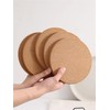 Cork Trivet, 6 Pack Thick Cork Coaster for Hot Dishes