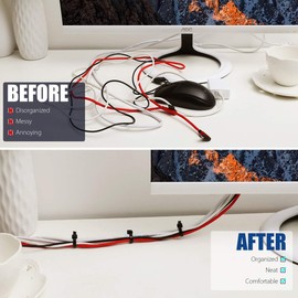 UL Listed Heavy Duty Cable Zip Ties 6 Inch, 500Pcs Industrial Nylon Durable Self-locking Wire Tie Wraps with 40 lbs Tensile Strength, UV & Heat Resistant - Black