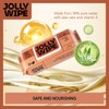 JOLLY WIPE XL Flushable Wipes for Adults, Women and Men,