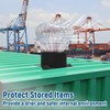 Inracity 8 Inch Roof Vent Adapter for Shipping Container, for