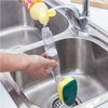 Heavy Duty Dish Wand Refills Kit – 6 Non-Scratch Sponge