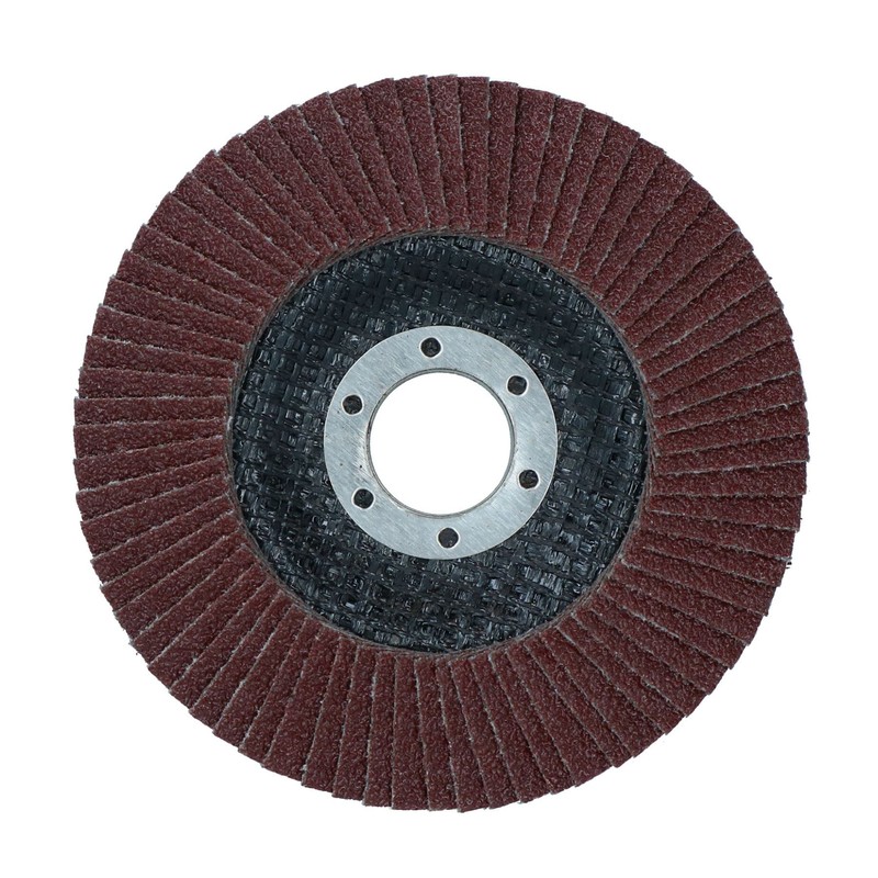 120 Grit Flap Discs Fine Grade Aluminium Oxide Sanding Removal