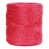 Naliplastic 6 Rollos De Rafia Color Rojo Calibre #2 Alta Calidad
