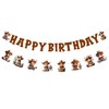SHADOAMP Highland Cow Birthday Party Decoration Western Cowboy Highland Cow