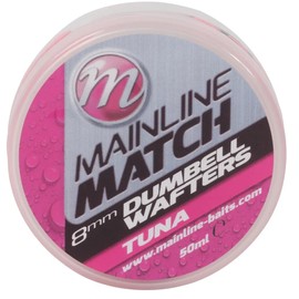 Dumbell Wafters 8mm - Pink - Tuna