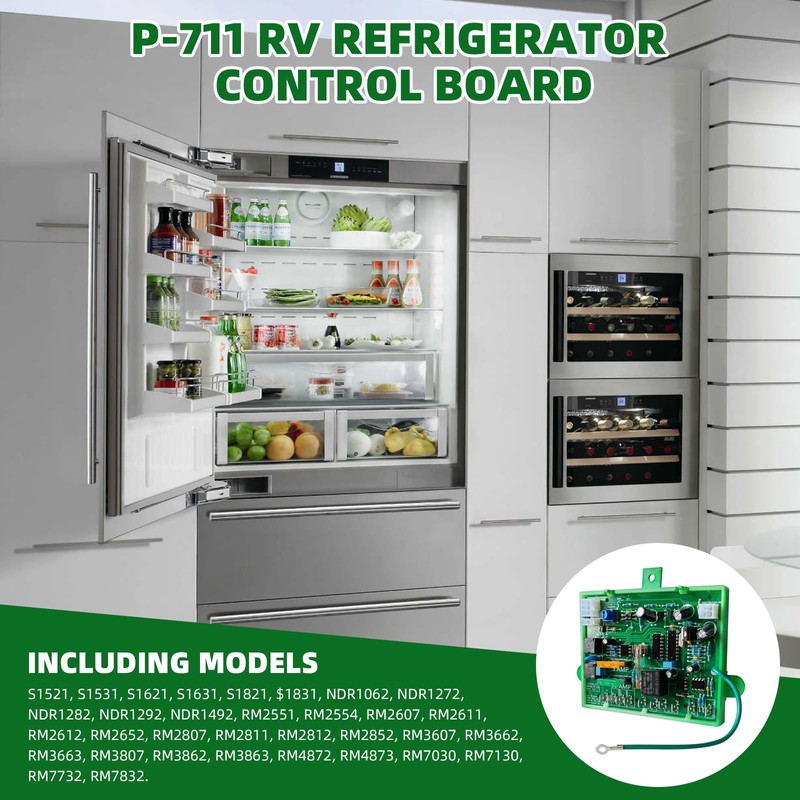Tellfeel Micro P-711 Refrigerator Main Power Control Circuit Board for